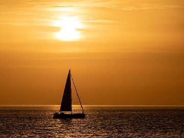 Sunset sail